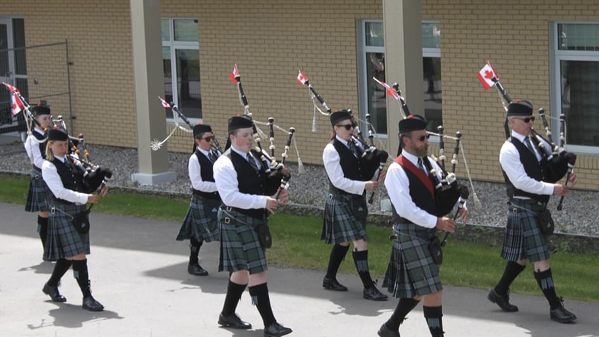 Unexpected Parade of Pipes and Drums is a Canada Day Highlight